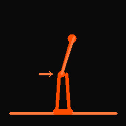 Line drawing of a step-up — one foot planted on a step, the leading leg driving up to full extension with the trailing foot leaving the ground.